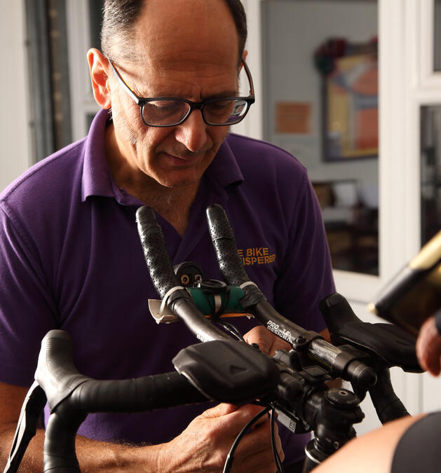 Untitled Bicycle repair and servicing workshop at The Bike Whisperer in Newbury, Berkshire